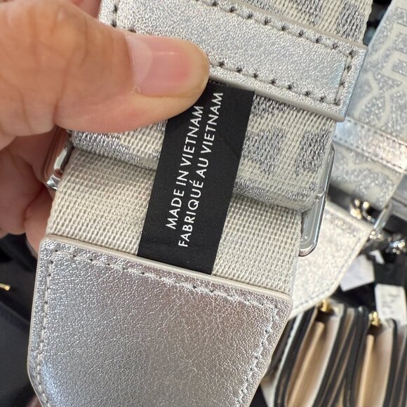 Marc Jacobs The Outline Logo Webbing Strap(Bag Belt) 2 inch $125 2P3SST002S02